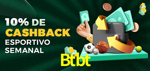10% de bônus de cashback na Btbt